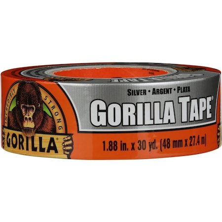 Tool Time 1.88 in. x 30 Yards Gorilla Tape, Silver TO3746007